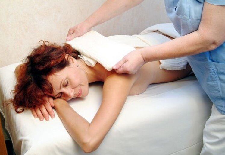 Kompresse fir zervikal Osteochondrose